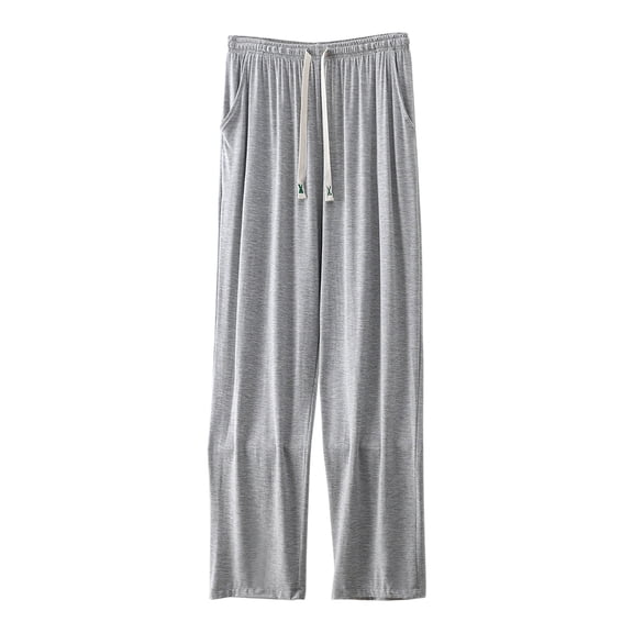 Admvng Pajamas for Men Home Pajamas Thin and Loose Oversized Sports Pants for Home Pajamas Long Pants XL-3XL