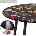 thumbnail image 3 of Round Elastic Tablecloth Fitted & Waterproof 36"-44" Round Tables, 3 of 6