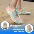 thumbnail image 3 of AUXDIQ Water Shoes Women Men Quick Dry Aqua Shoes Barefoot Beach Swim Shoes, Orange, 6 US, 3 of 6