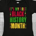 thumbnail image 4 of Inktastic My First Black History Month Boys or Girls Baby Bodysuit, 4 of 5