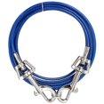 thumbnail image 3 of Medium Dog Tie Out Vinyl Coated Outdoor Cable Restraint Holds 35lbs Pick Length (40ft), 3 of 3