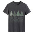 thumbnail image 2 of Pntutb Mujer Navidad Moda Manga Corta Camiseta Casual Blusa Estampado tops Pntutb Pntutb-5428, 2 of 4