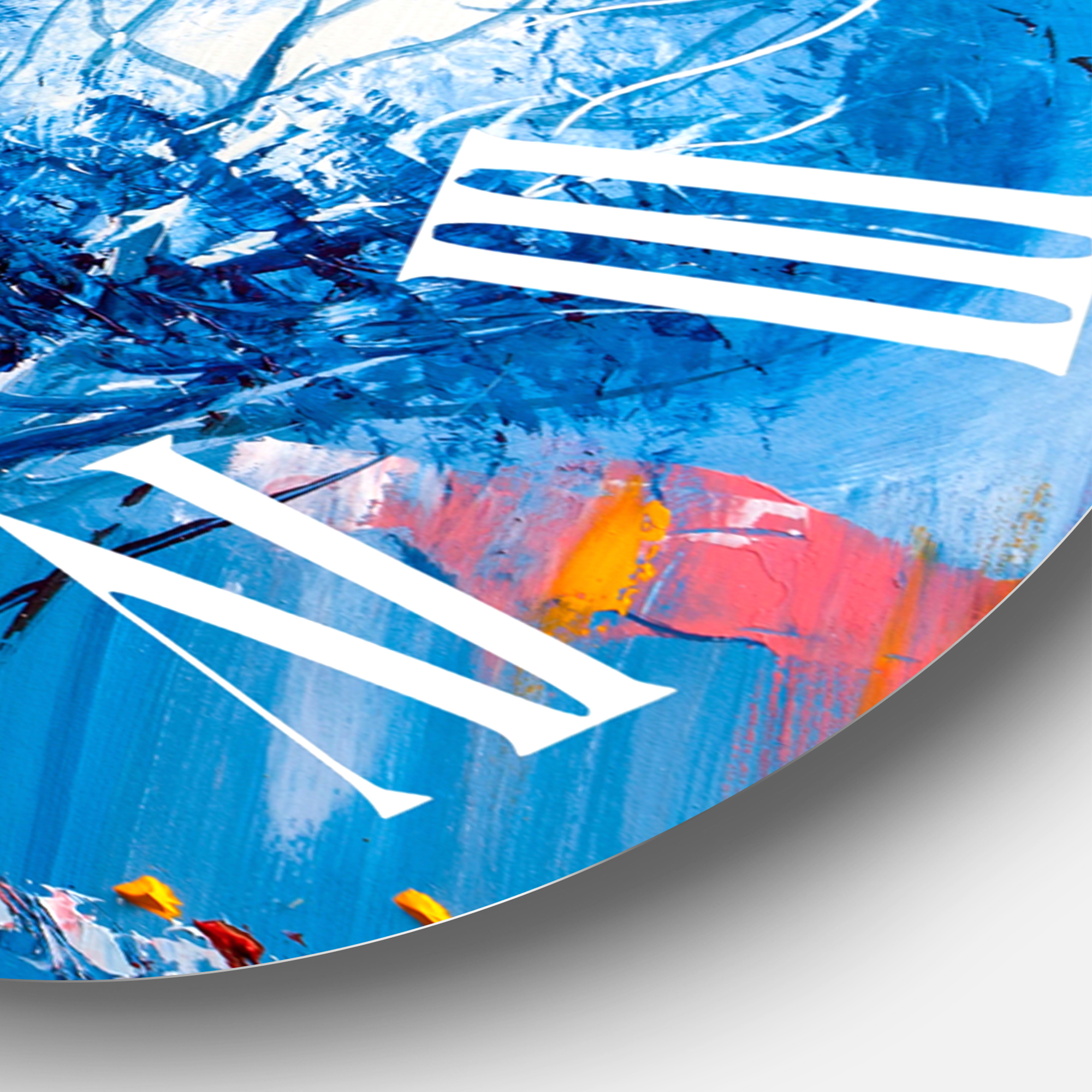 Designart 1 in Quartz Modern/Contemporary Wall Clock