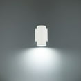 thumbnail image 3 of WAC Lighting Cylinder 1-Light LED 3000K Up & Down Aluminum Wall Light in White, 3 of 5