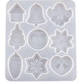 thumbnail image 1 of Molde de resina navideña YONGSHENG Árbol de Navidad Silicona 13 cm x 12 cm x 0,4 cm, 1 of 4