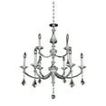 thumbnail image 2 of 012172-010-FR001-Allegri Lighting-Floridia - Nine Light 2-Tier Chandelier Chrome  Chrome Finish with Firenze Clear Crystal, 2 of 2