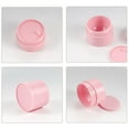 thumbnail image 3 of 5//15/20/30/50g Empty Plastic Cream Jars White Small Sample Round Refillable Bottles Lotion Makeup Cosmetics Travel Containers, 3 of 4