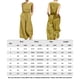 thumbnail image 3 of Mamelucos Sin Mangas Mamelucos sueltos para mujer Monos de pierna ancha con botones de lino y algodón informales (Amarillo XXL) Cgtredaw Para estrenar, 3 of 7