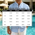 thumbnail image 2 of GrmtClth Men Casual Loose Fit Button Down Shirts, Stand Collar Pleated Front Soft Breathable Roll Up Sleeve Summer Beach Shirts Black S, 2 of 5