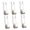 White, variant on Tomato Support Clips for Vegetables, Heavy-Duty Galvanized Steel Hooks with Nylon Rope, Ideal for Gardening and Plant Support