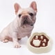 thumbnail image 4 of Tazón de alimentación lenta con estampado de pata de gato. Tazón para perros que evita la asfixia. Adecuado tanto para gatos como para perros. Tazón de plástico., 4 of 6