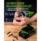 Greenworks 24V Pilote d'Impact Sans Balais, (2) Batteries et Chargeur 1,5ah Inclus - ID24L1520 – image 5 sur 9