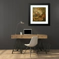 thumbnail image 4 of Jean-Baptiste Deshays 20x21 Black Modern Framed Museum Art Print Titled - Shepherds Dreaming of the Flight into Egypt (18th Century), 4 of 5