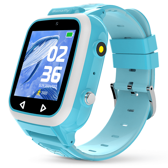 Banafly Toys Watch Smart Watch for Kids Boys Girls - Kids Toys for 3-10 Year Old, Toddler Watch with 25 Games Dual Camera Music Pedometer, Birthday Gifts for Boys 3 4 5 6 7 8 9 10 (Blue)