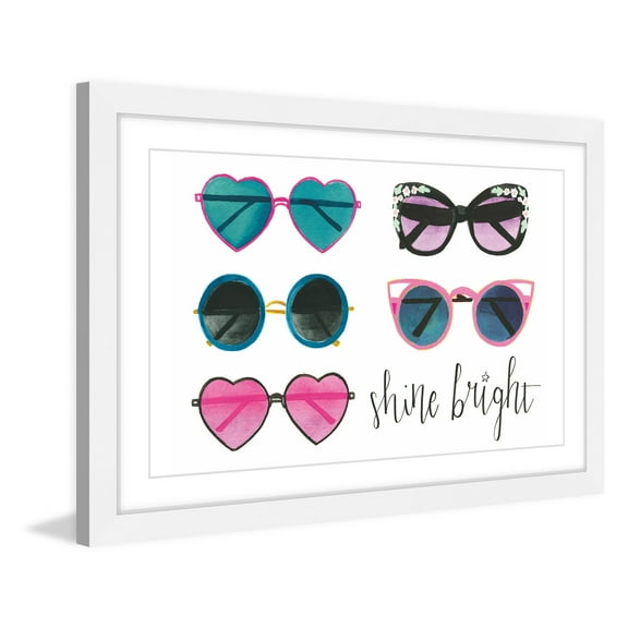 Marmont Hill "Shine Bright" by Molly Rosner Framed Painting Print