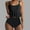 Black, variant on Tankini Swimsuits for Women Tankini Bathing Suit Vintage 2 Piece Tummy Control Tankini Top with Swim Skirt Push up Swimwear