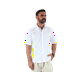thumbnail image 1 of Camisa tipo Guayabera para hombre marca Rams Cottons modelo Uaymis con bordado Exclusivo, 1 of 5