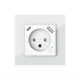 thumbnail image 1 of Wi-Fi Tuya Smart Israel Enchufe de Pared de Corriente Puerto de Carga USB Tipo C PD20W para Control Remoto de para por (), 1 of 8
