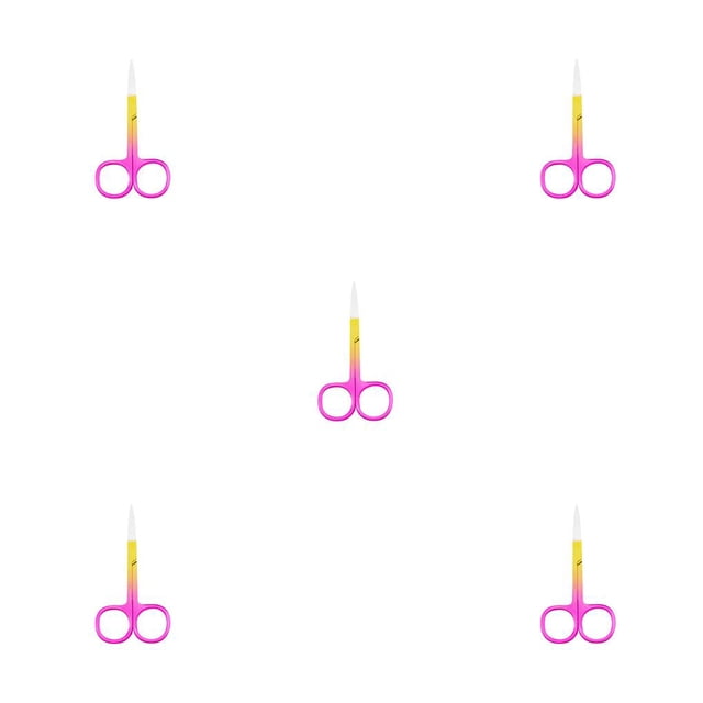 Seitruly Alicates para cutículas de uñas Tijeras de acero inoxidable Galvanoplastia Spray Oro Rosa Type2 NO2