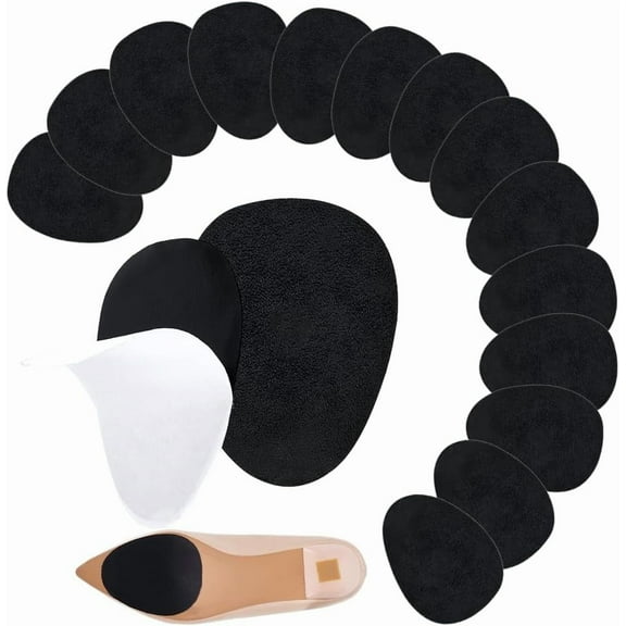 20pcs Suede Soles Shoes Pads Self Adhesive Half Soles Stick on Suede Patches Non-Slip Shoe Sole Protectors