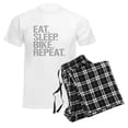 thumbnail image 6 of CafePress - Eat Sleep Bike Repeat Pajamas - Men's Light Loose Fit Cotton Pajama Set, 6 of 7