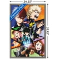 thumbnail image 3 of My Hero Academia - Faces Wall Poster, 22.375" x 34", Framed, 3 of 6