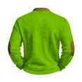 thumbnail image 5 of Men'S Christmas Shirts Long Sleeve Christmas Sweater Ugly Men Green XL, 5 of 5