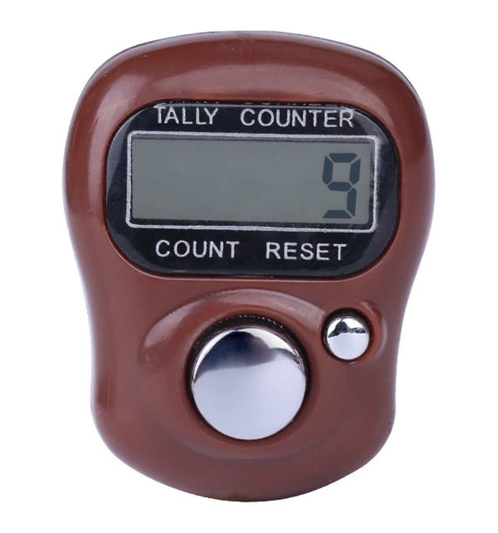 Electronic Digital Finger Ring Tally Counter Hand Held Knitting Row