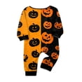 thumbnail image 4 of 2026 Matching Family Halloween Pajamas Set, Fall Sleepwear, Ghost & Pumpkin Printed Holiday Sleepwear, Soft Loungewear PJs Outfit, 4 of 4