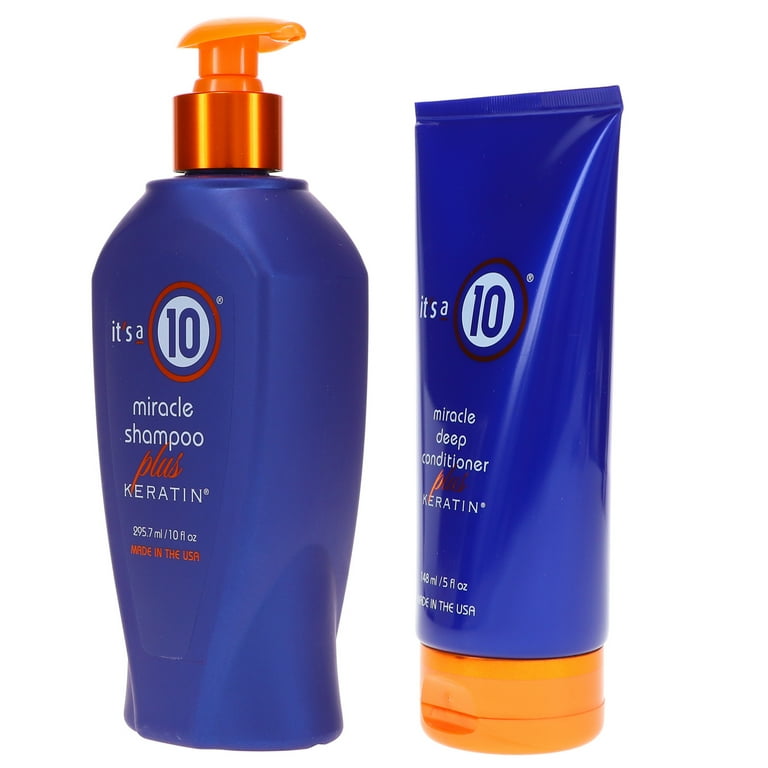 It's a 10 Miracle SHAMPOO PLUS KERATIN 33.8 fl oz Liter [QUANTITY DEAL]