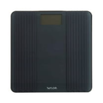 Taylor Precision Products 5273274 Digital Glass Scale with Textured Herringbone Design, 500-Lb. Capacity