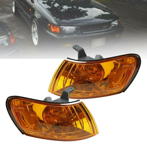 Pair Parking Corner Lens Light For 1993-1997 Toyota Corolla AE100 AE101 E100