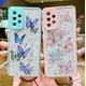 thumbnail image 1 of Glitter Butterfly Clear Case para Samsung S22 Ultra Cute TPU Funda para teléfono a prueba de golpes Galaxy S21 S20 Plus A12 A32 5G oso de fresa Hogar, 1 of 6