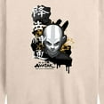 thumbnail image 3 of Avatar: The Last Airbender - Aang Ink Splatter - Women's Lightweight French Terry Long Sleeve Shirt, 3 of 6