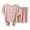 Pink, variant on Seductiva Sales Women Casual 2 Piece Outfit Women's Pajama Sets 2 Piece Sleepwear Tops and Sleep Shorts Set Soft Set with Pockets Summer