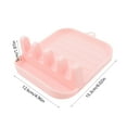 thumbnail image 3 of Foldable Pot Lid Holder, Kitchen Countertop Organizer with Drain Tray, Compact 15x12x5cm Plastic Design, Space-saving & Easy Storage for Small Kitchens and Camping Cooking,Vsgery, 3 of 6