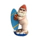 thumbnail image 1 of Toystoory Impermeable Durable Surf Enano Escultura Decoración Resina resistente a la intemperie Divertido Gnomo Estatua Decoración para jardín Césped Decoración del hogar Toystoory HA013699-00, 1 of 6