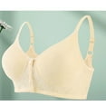 thumbnail image 6 of Paiwinds Front Closure Bra for Women Wireless Lace Comfort Bra Breathable Everyday Underwear with Side Support, 6 of 9