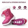 thumbnail image 6 of Apakowa Kids Girls Boys Insulated Fur Winter Warm Snow Boots (Toddler/Little Kid), 6 of 8