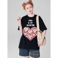 thumbnail image 1 of Yoga es mi San Valentín, camiseta de San Valentín para amantes del yoga, 100% algodón, peso de tela, regalo para hombres, mujeres, amigos y familia., 1 of 7