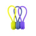thumbnail image 1 of Cable Organizer Soft Silicone Magnetic Cable Winder Cord Earphone Storage Holder Clips Cable Winder For Earphone Data Cable 01 115 X 75 X 2, 1 of 6
