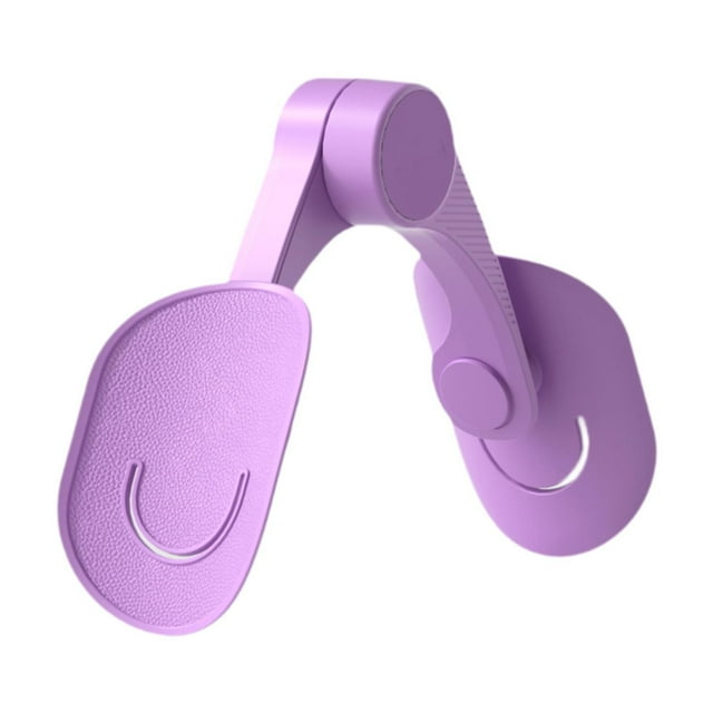 DYNWAVECA Hip Thigh Exerciser Trimmer, Arm Trainer, Strength Training Thigh Exercise Equipment Pelvis Muscle Training Workout Equipment violet