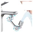thumbnail image 6 of Universal Faucet Extender Tap 1080° Rotating Spray Water Faucet Parts Splash-proof Extension Spray Saving Swivel, 6 of 9