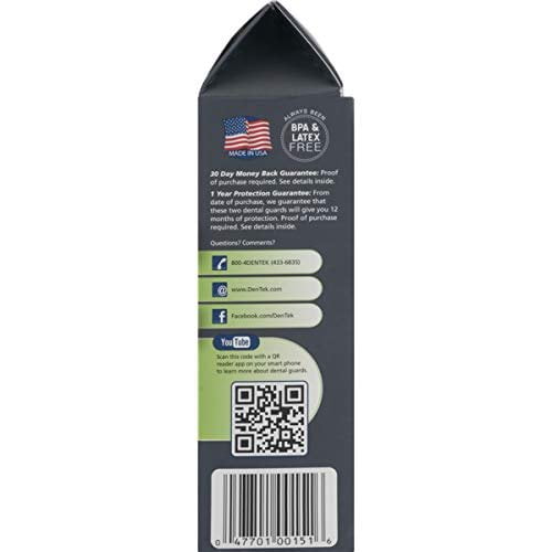 Dentek Comfort Fit Dental Guard Kit For Nighttime Teeth Grinding