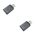 thumbnail image 2 of Methold Teléfono portátil Mini micrófono Conector tipo c Carcasa de aleación de aluminio Grabadora de audio Mini micrófono negro 2piezas, 2 of 5