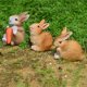 thumbnail image 1 of uds. Figuras en miniatura de conejito Mini animales modelo de conejo decoración brillar Hogar, 1 of 4