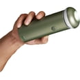 thumbnail image 1 of Linnome Telescoping Flashlight LED Camping Lamp with Ergonomic Grip for Hiking Emergencies Portable 3.94in Army Green, 1 of 5