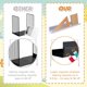 thumbnail image 3 of 2 Piezas Estante Organizador Magnético, Estantería Magnética Acrílica, Organizador de Cocina para Refrigerador, Estantes flotantes de Acrilico para Estar, Baño, Cocina, 3 of 4