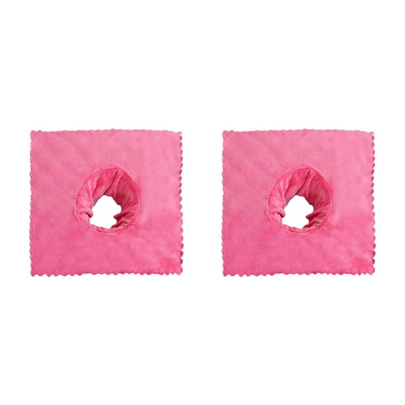 Minnieouse Massage Table Sheet Covers with Face Breath Hole 40x40cm for Massage Bed Type4