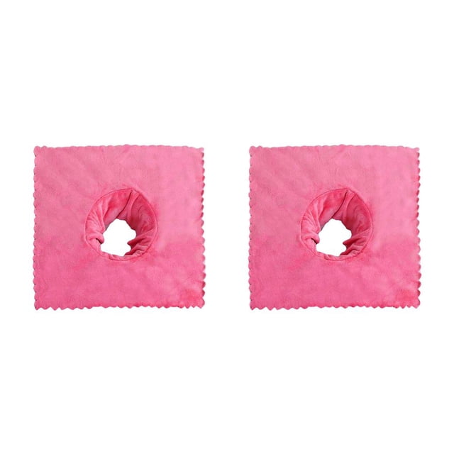Minnieouse Massage Table Sheet Covers with Face Breath Hole 40x40cm for Massage Bed Type4